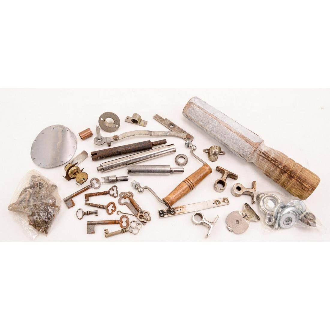 Miscellaneous Lot of Various Cylinder Phono Parts (1 of 3)