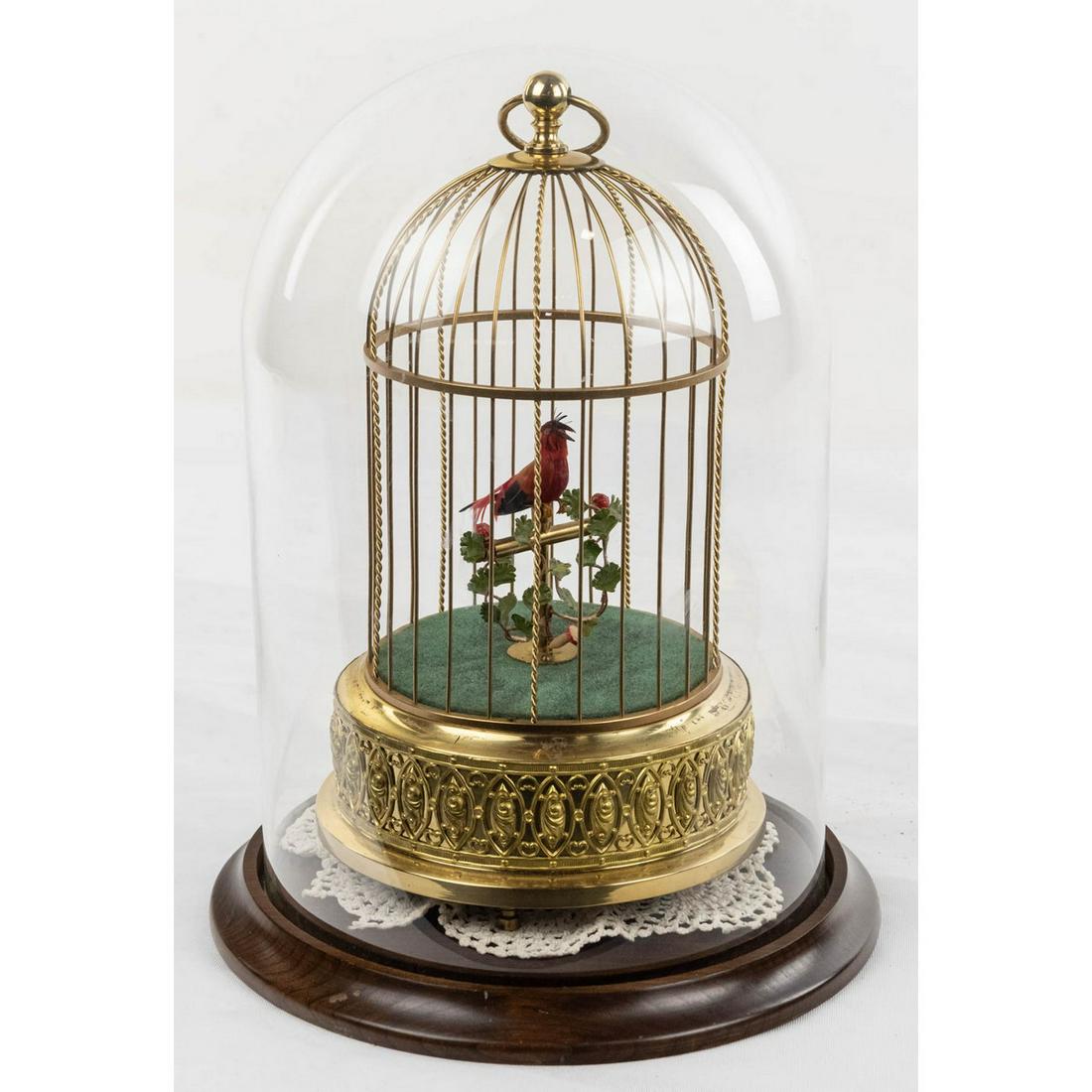 Singing Bird In Glass Dome (1 of 10)