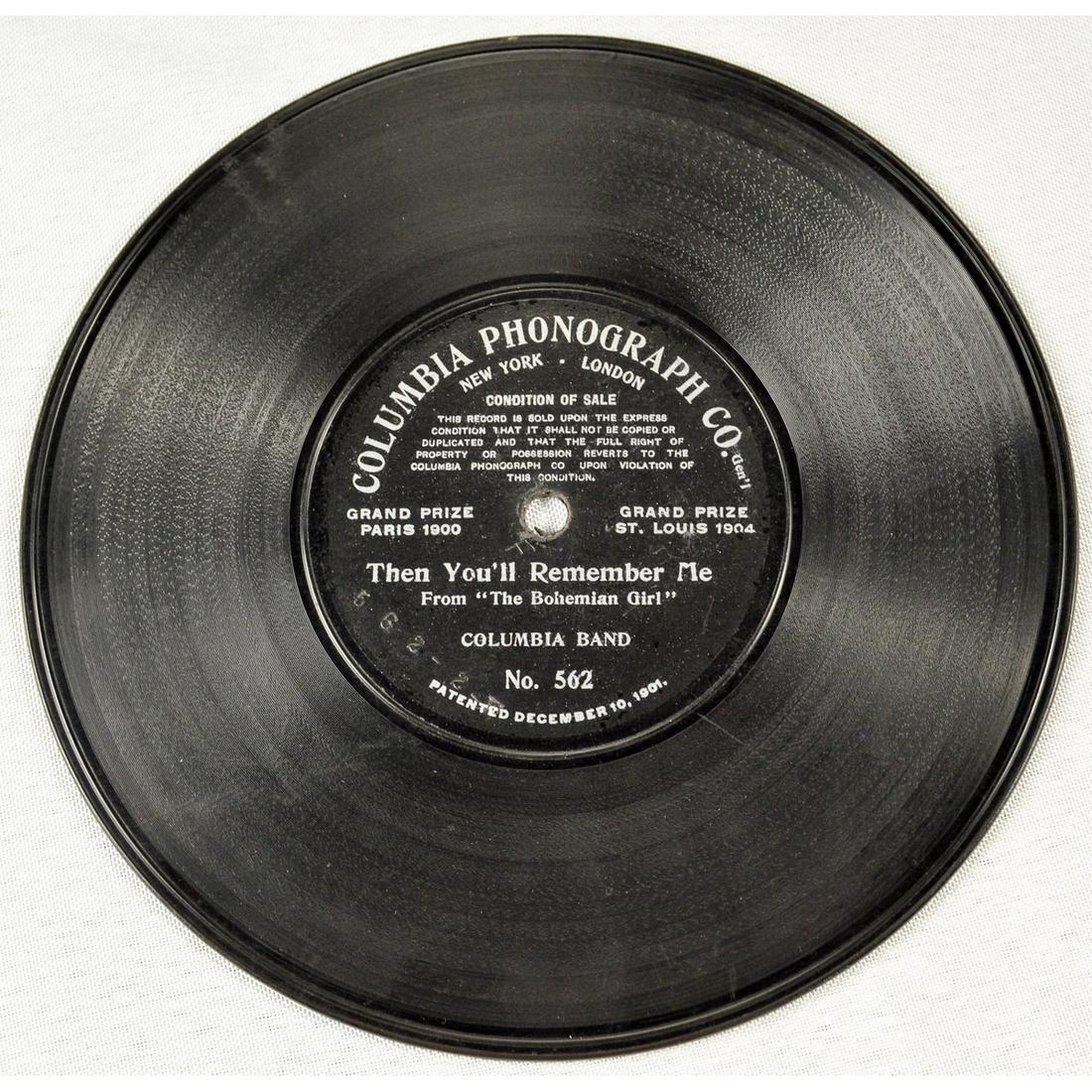 Columbia 7" Disc Record #562 (1 of 5)