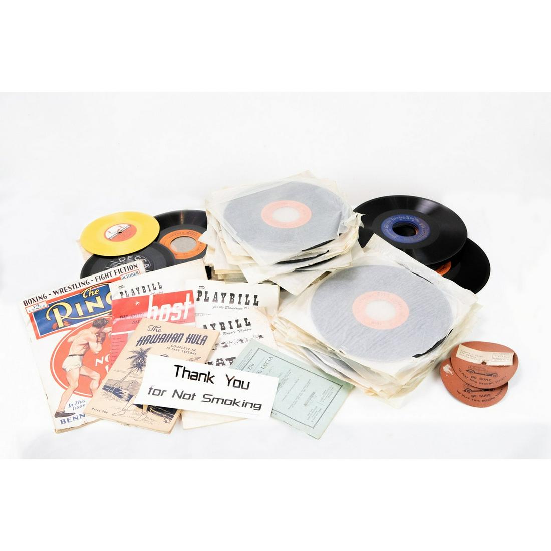 Lot of 74 Seeburg 1000 BMS Records (1 of 10)