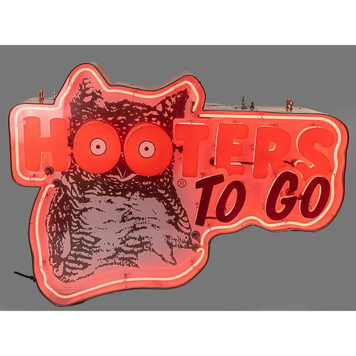 Contemporary "hooter's" Neon Sign