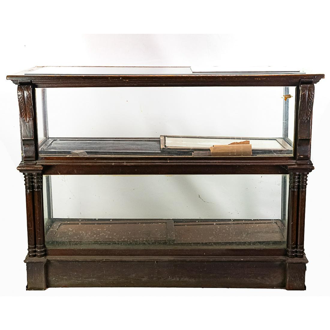 Antique Country Store, Oak Tobacco Cabinet (1 of 11)