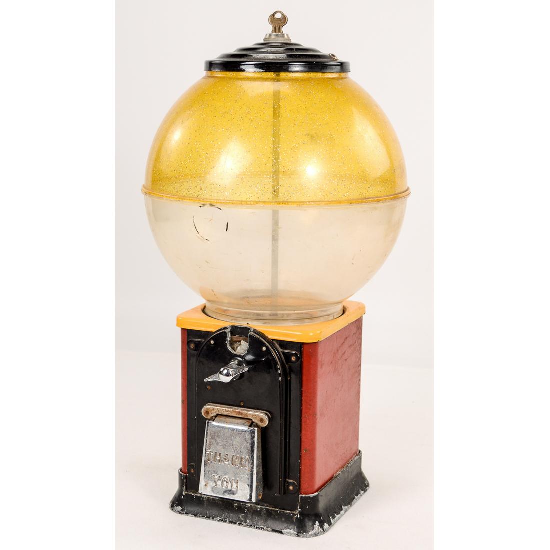Vintage Gumball Machine with Sparkle Globe (1 of 7)