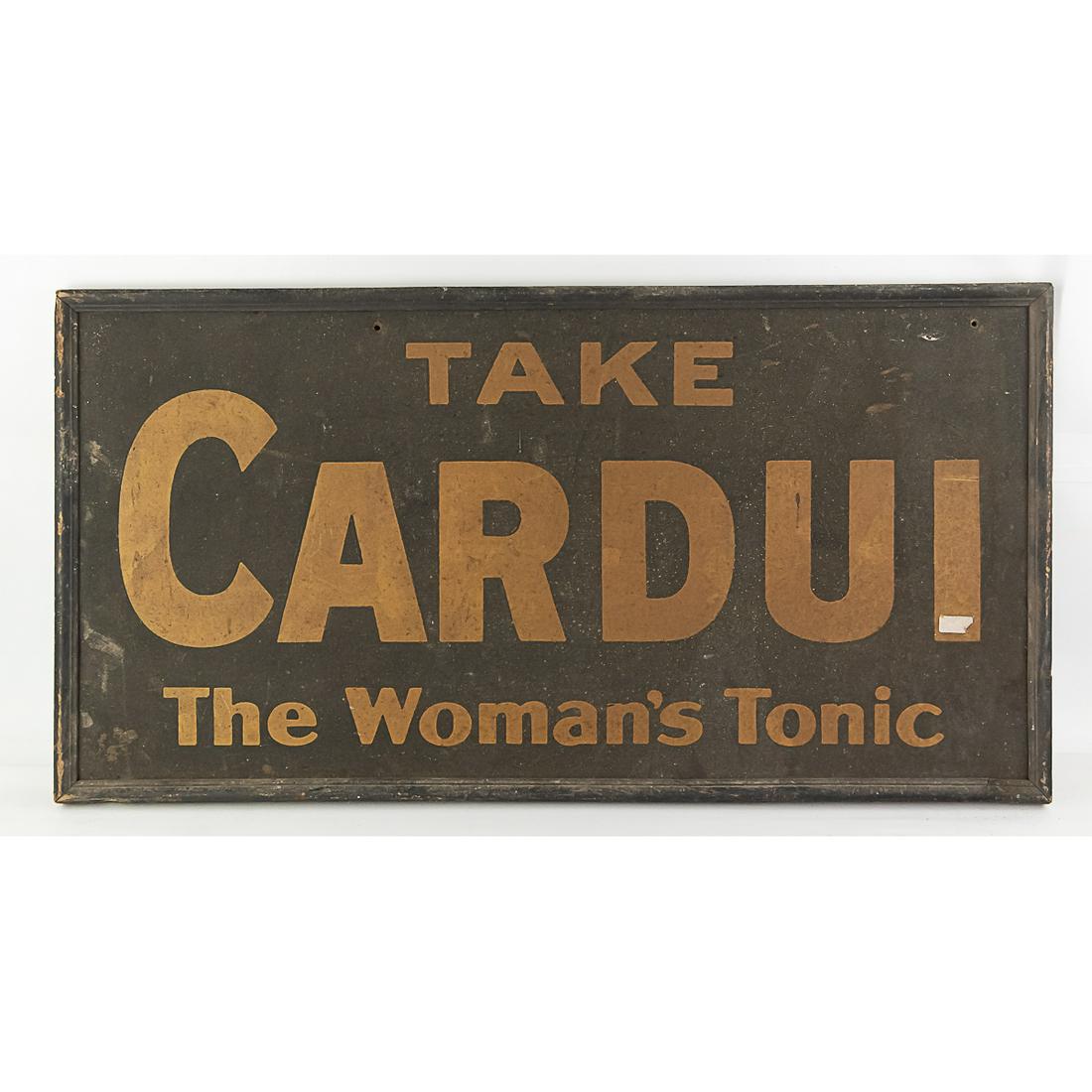 Quack Advertisement Sign Cardui The Woman's Tonic (1 of 6)