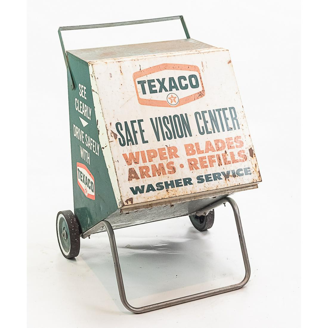 Vintage Texaco Service Station Wiper Blade Cabinet (1 of 8)