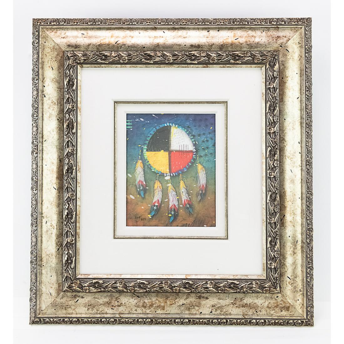 Tim Yank Framed Lithograph (1 of 8)