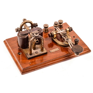 Western Electric Telegraph Key And Sounder