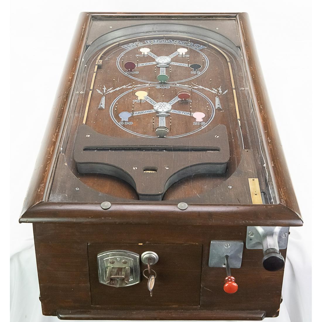 Big Broadcast Pinball Coin Op Arcade Game