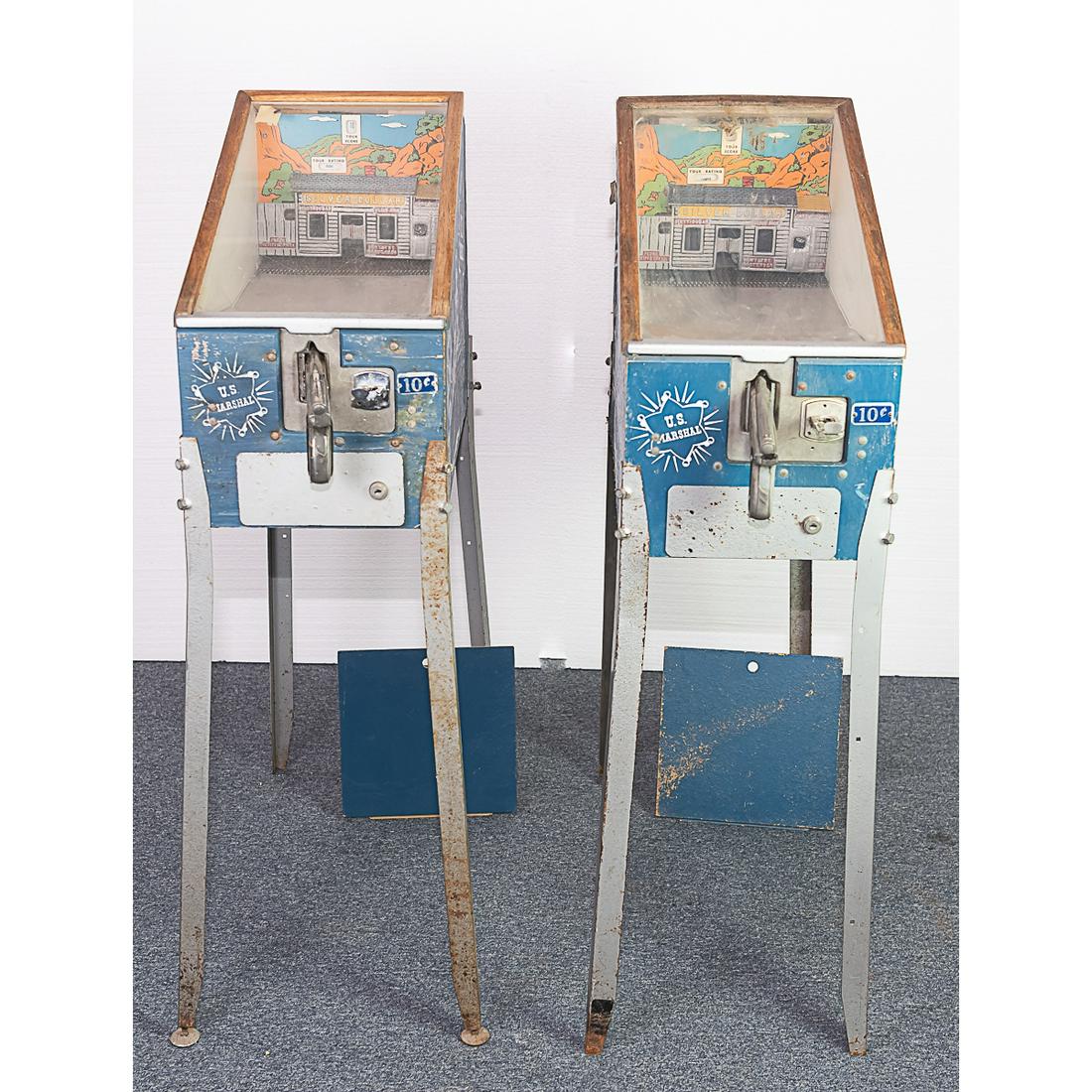 U.S Marshall Coin Op Arcade Shooting Game 2Pcs (1 of 12)
