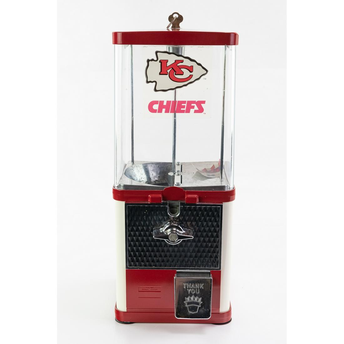 Kansas City Chiefs Coin Op Peanut Machine 145 (1 of 10)