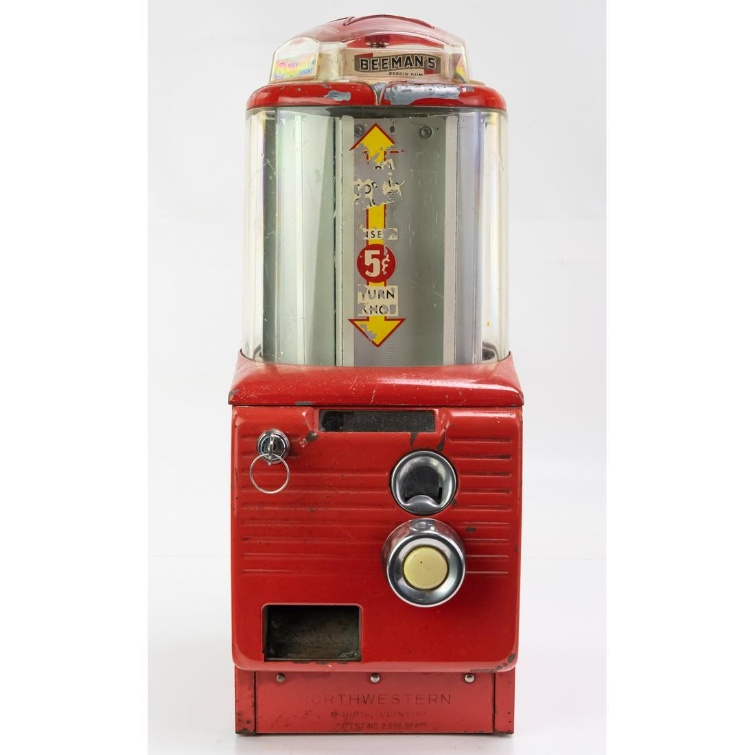 Northwestern Package Gum Vender Coin Op 155 (1 of 10)