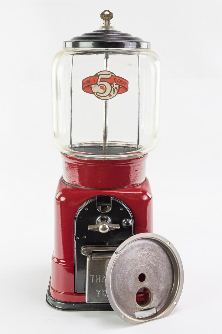 Victor Coin Op Peanut Vender Machine (2nd 10) (1 of 15)