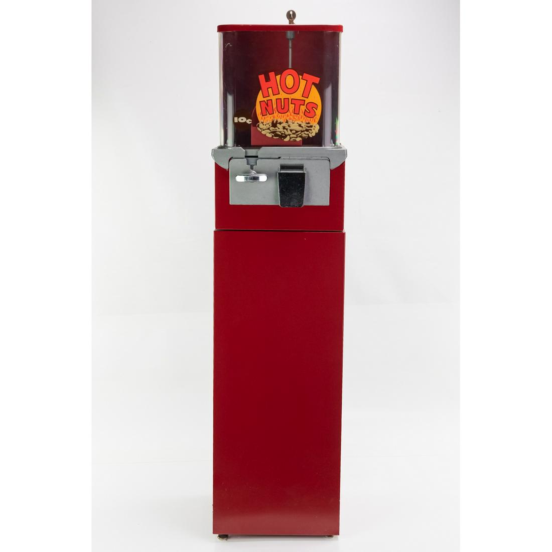 Hot Nuts Floor Standing Peanut Coin Op Vender NN (1 of 9)