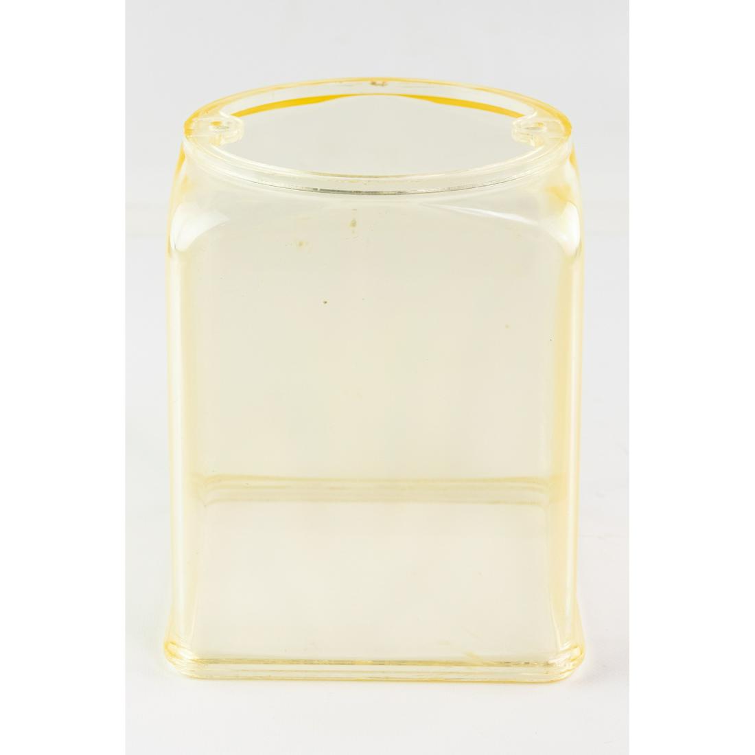 Victor Bubble Gum Machine Plastic Globe/Topper: This plastic globe has some yellowing, scuffs, and scratches. It measures 6"W X 7 1/8"H. From the Richard Cobb collection.