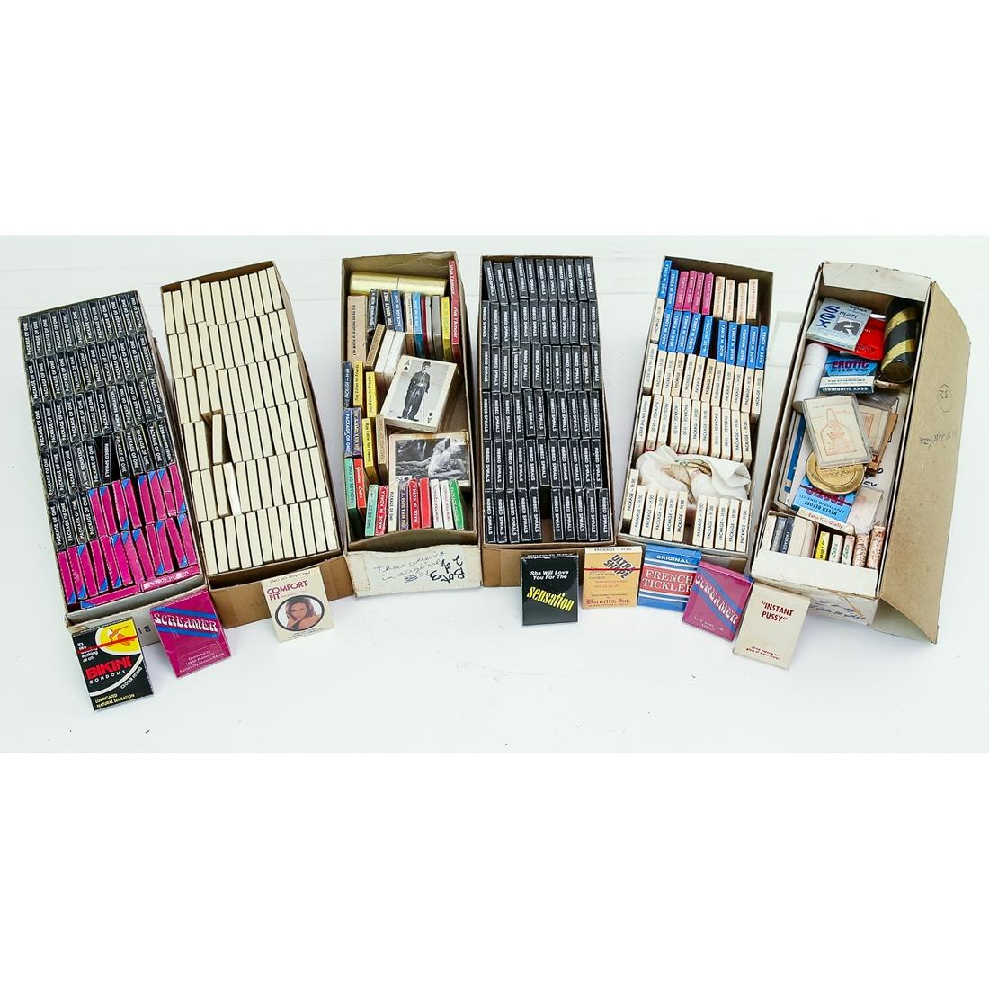 6 Boxes NOS Condoms & More. Coin Op Vender Machine (1 of 10)