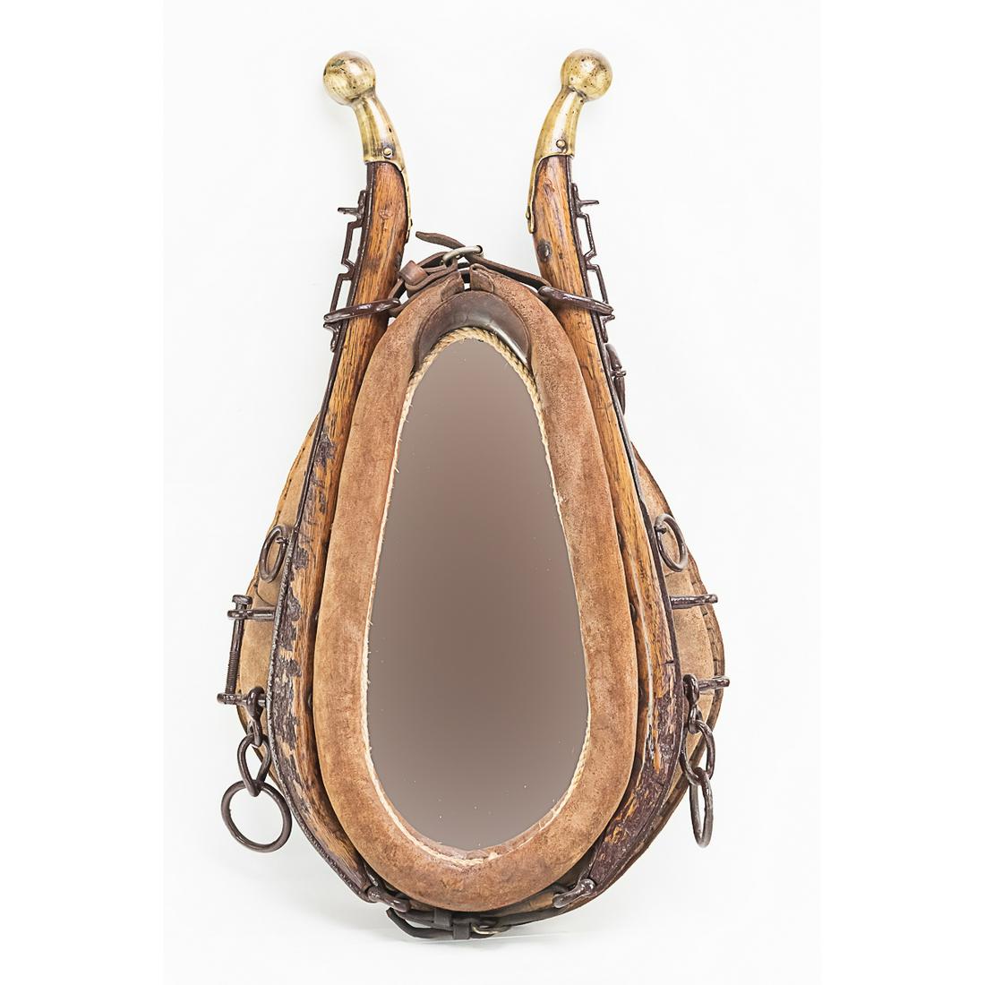 Antique Horse Collar with Hames Mirror (1 of 6)