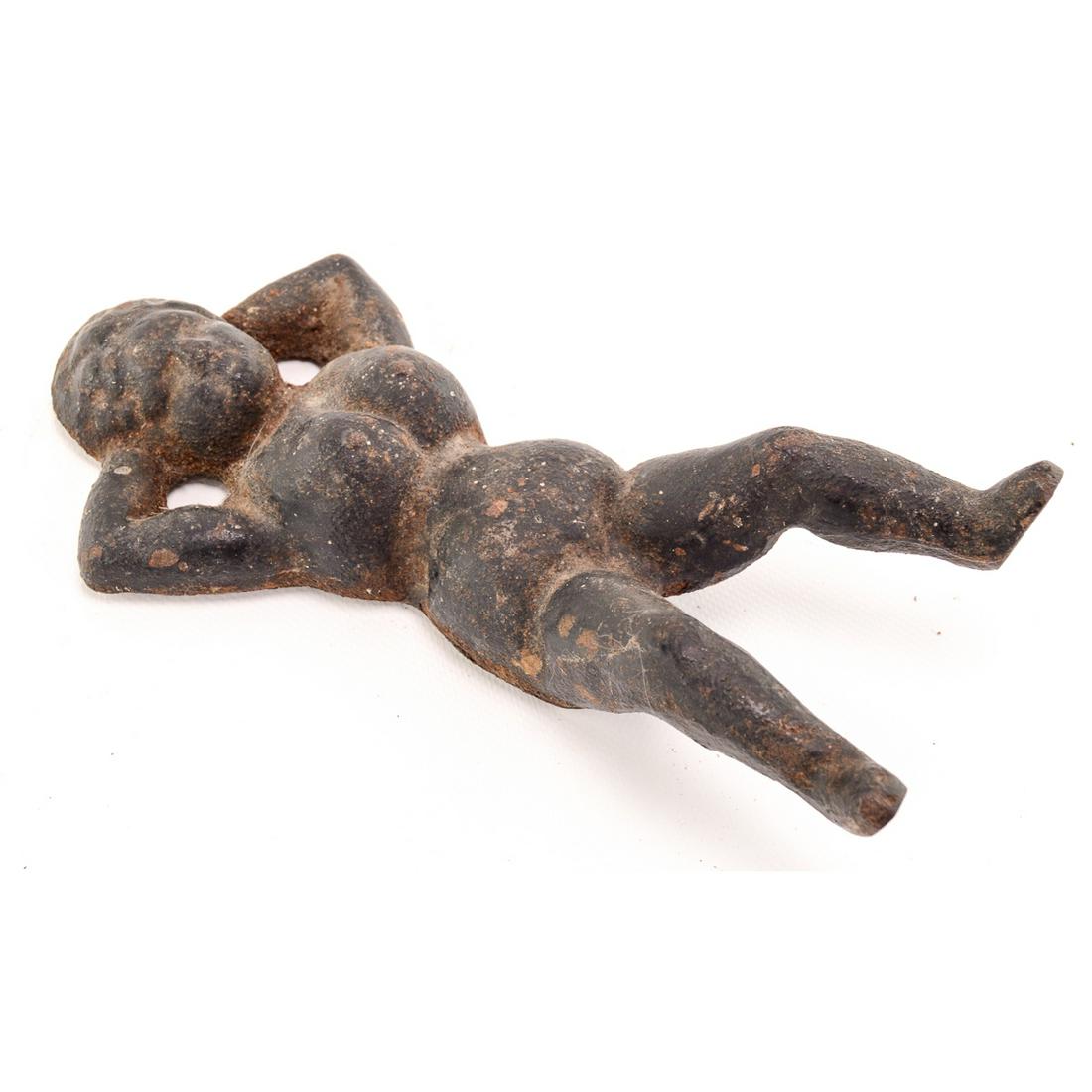 Cast Iron Boot Jack Naughty Nellie (1 of 3)