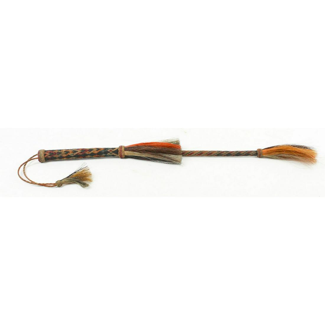 Old Native American Woven Horse Hair Riding Crop (1 of 5)