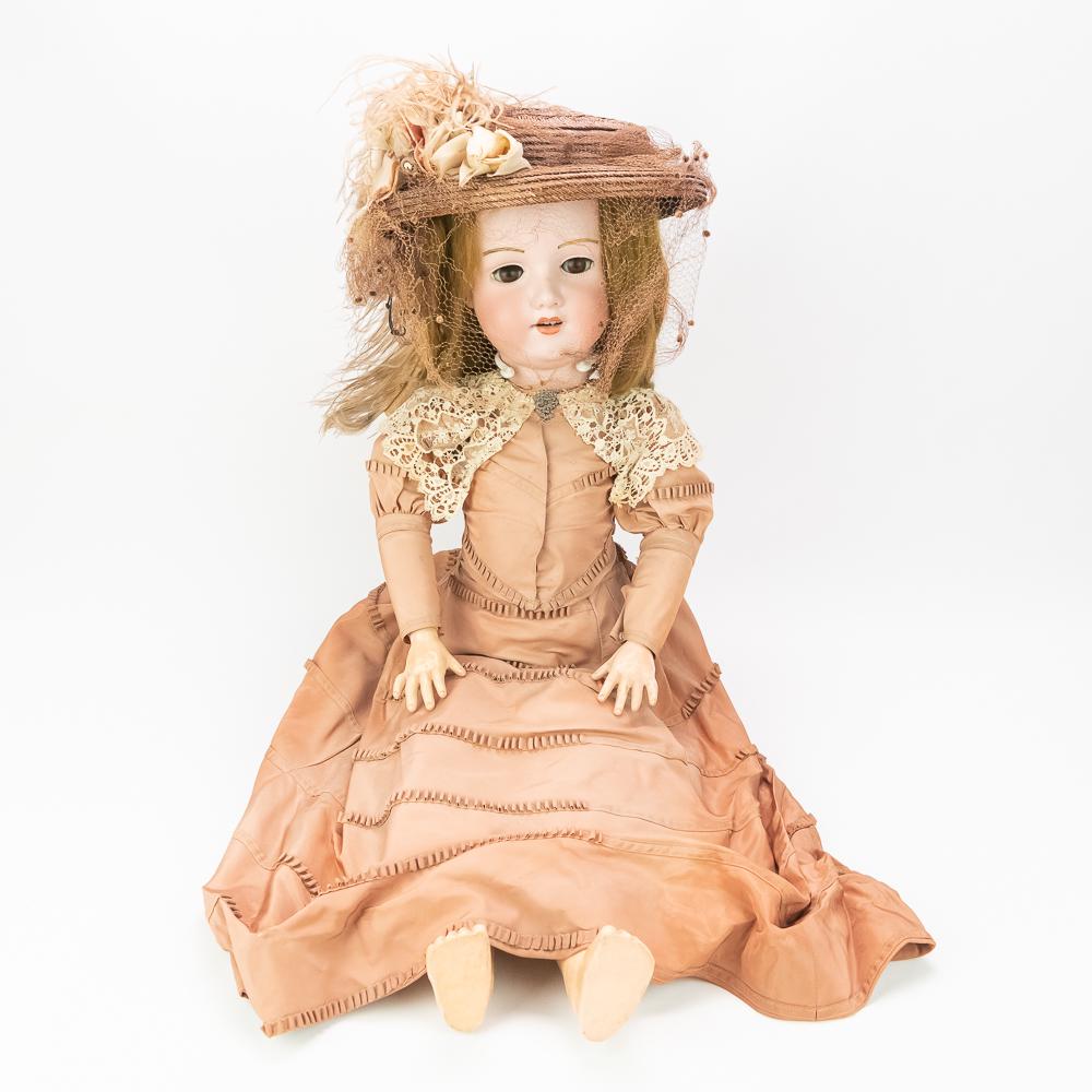 Victorian Doll with Clothing and Hat (1 of 12)