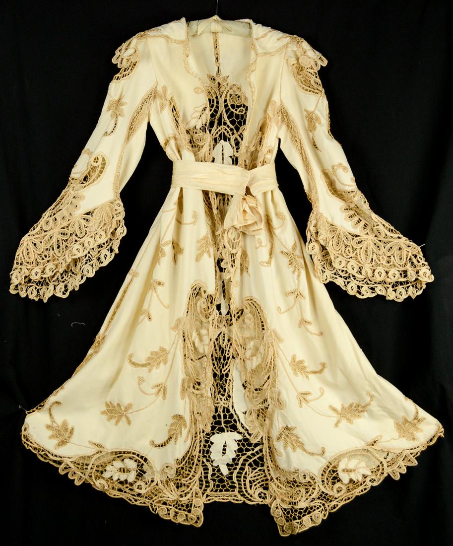 Exquisite 1880's Battenburg Lace Coat (1 of 8)