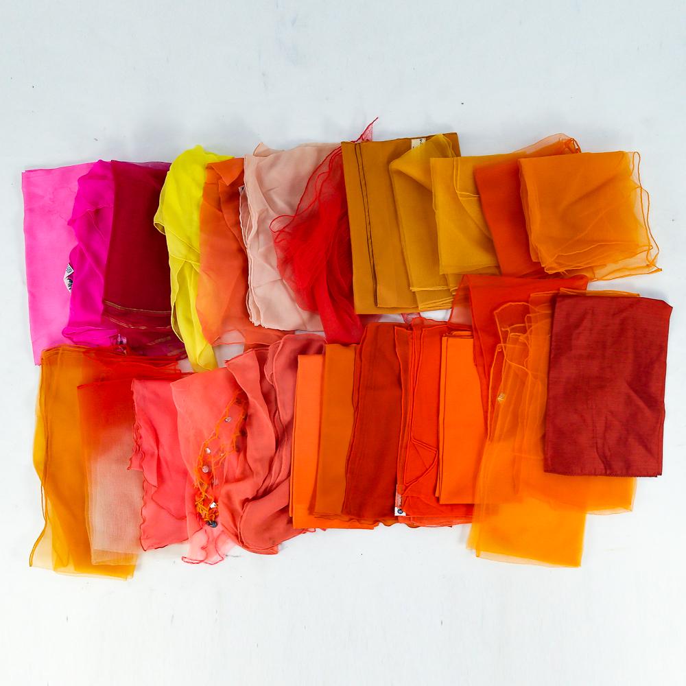 Lot of Approximately 50 Scarves (1 of 6)