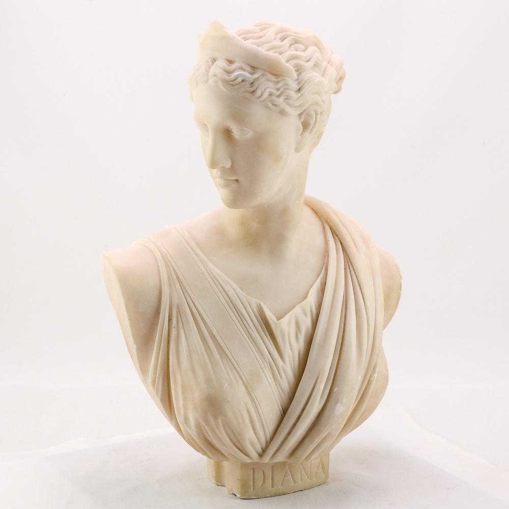 Soapstone Bust of Diana (1 of 8)