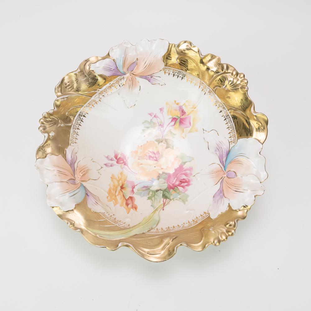 S and T RS German Red Steeple Mark Bowl. (1 of 6)