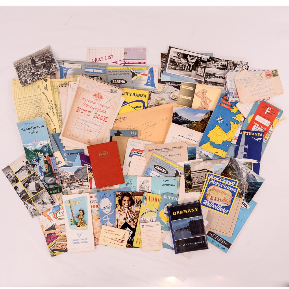 Airline and Travel Ephemera (1 of 5)