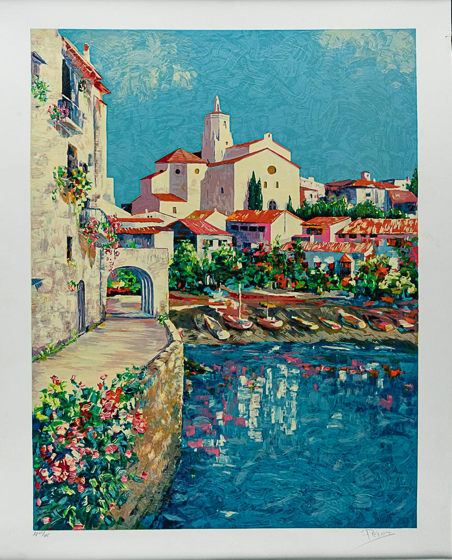 Perez Signed Unframed Serigraph (1 of 8)