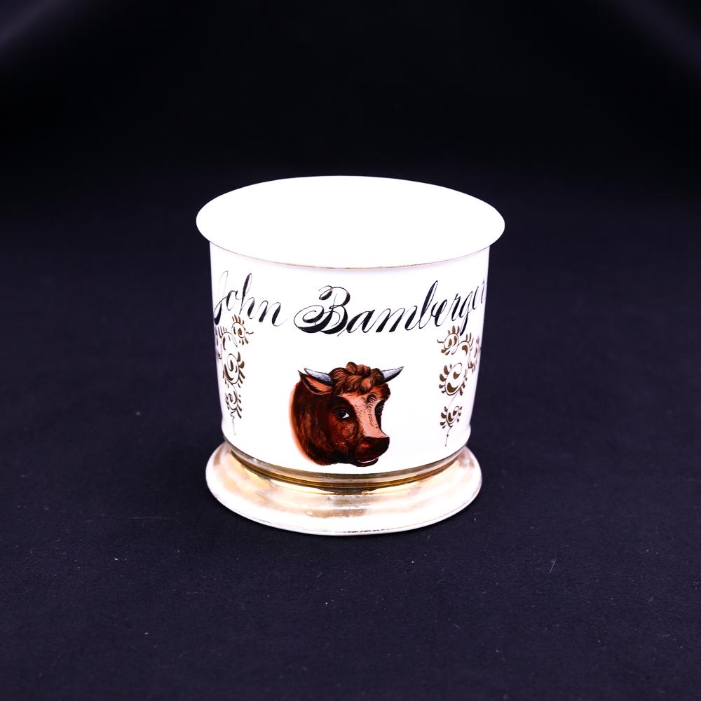 Personalized Vintage Barber Shop Shaving Mug (1 of 5)