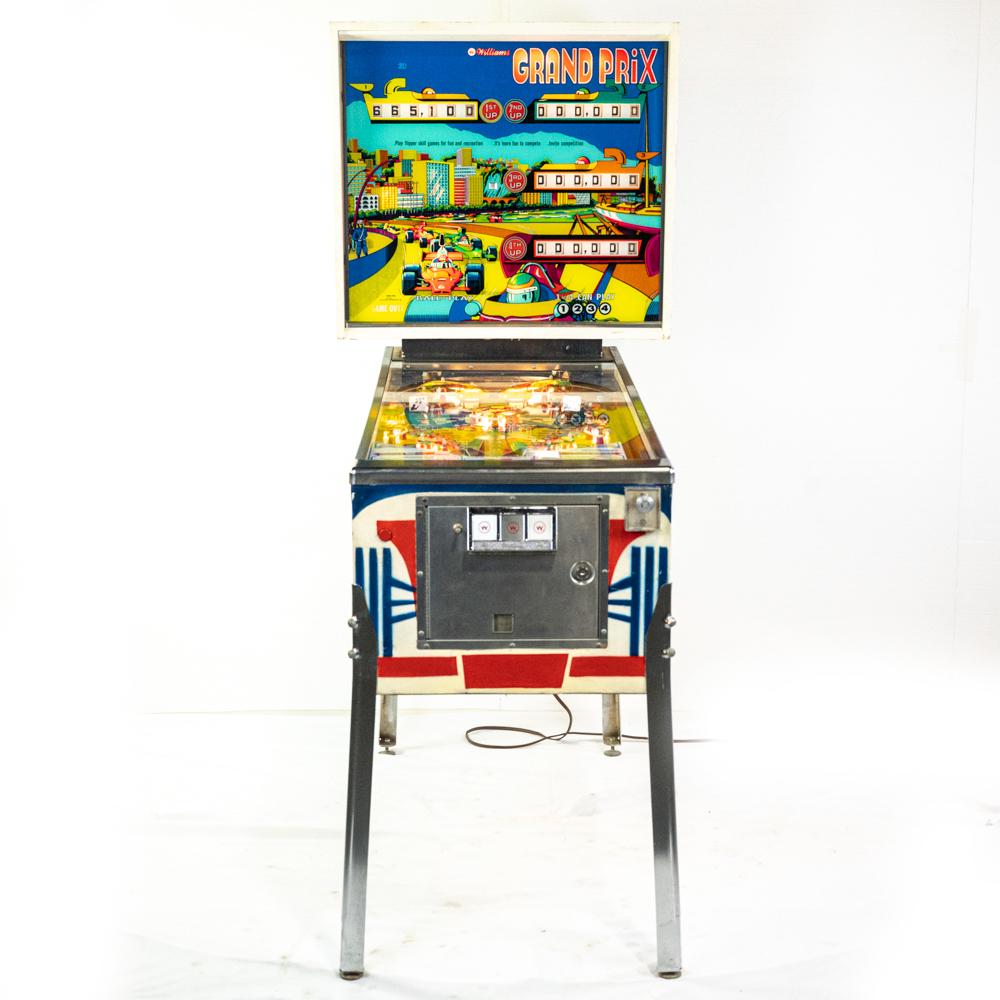 William's 'Grand Prix' Pinball Machine Coin Op (1 of 20)