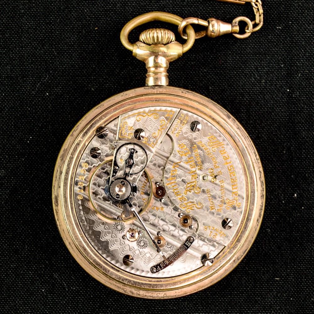 Hamilton Motor Barrel RR Pocket Watch