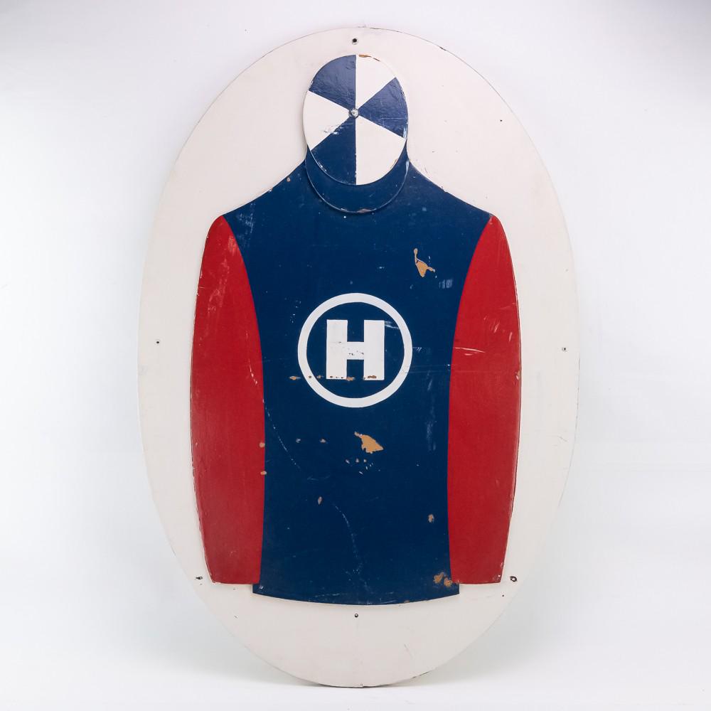 Jockey Silks Plaque Painted on Wood (1 of 8)