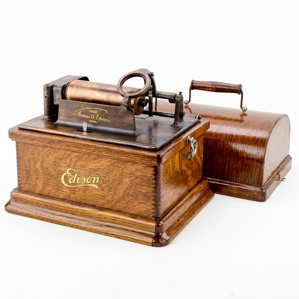 Edison Fireside Cylinder Phonograph Model A (1 of 13)
