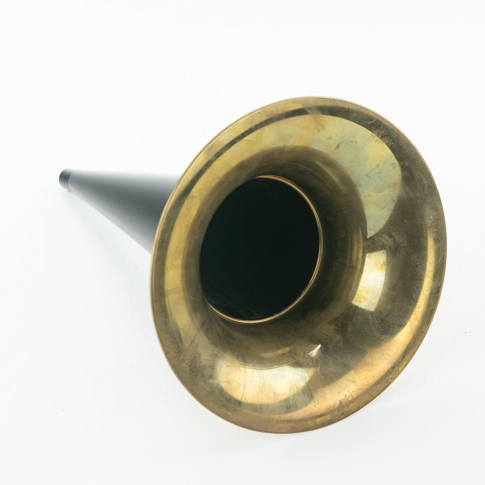 14" 2-Tone "Witches Hat" Disc Phonograph Horn (1 of 5)