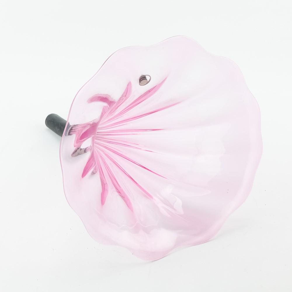 Cylinder Phonograph Pink Glass Horn (1 of 5)