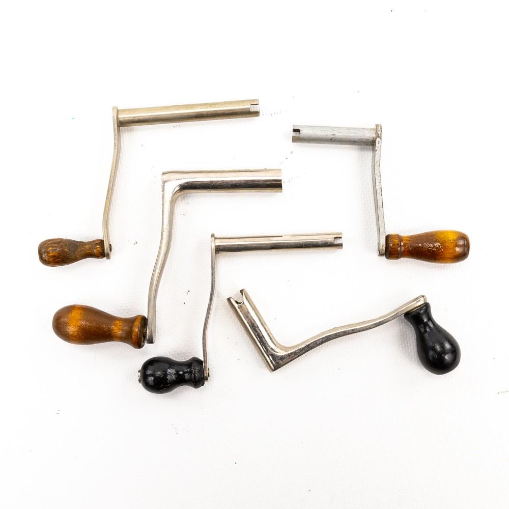 5 Piece Lot of Various Reproduction Cranks (1 of 4)