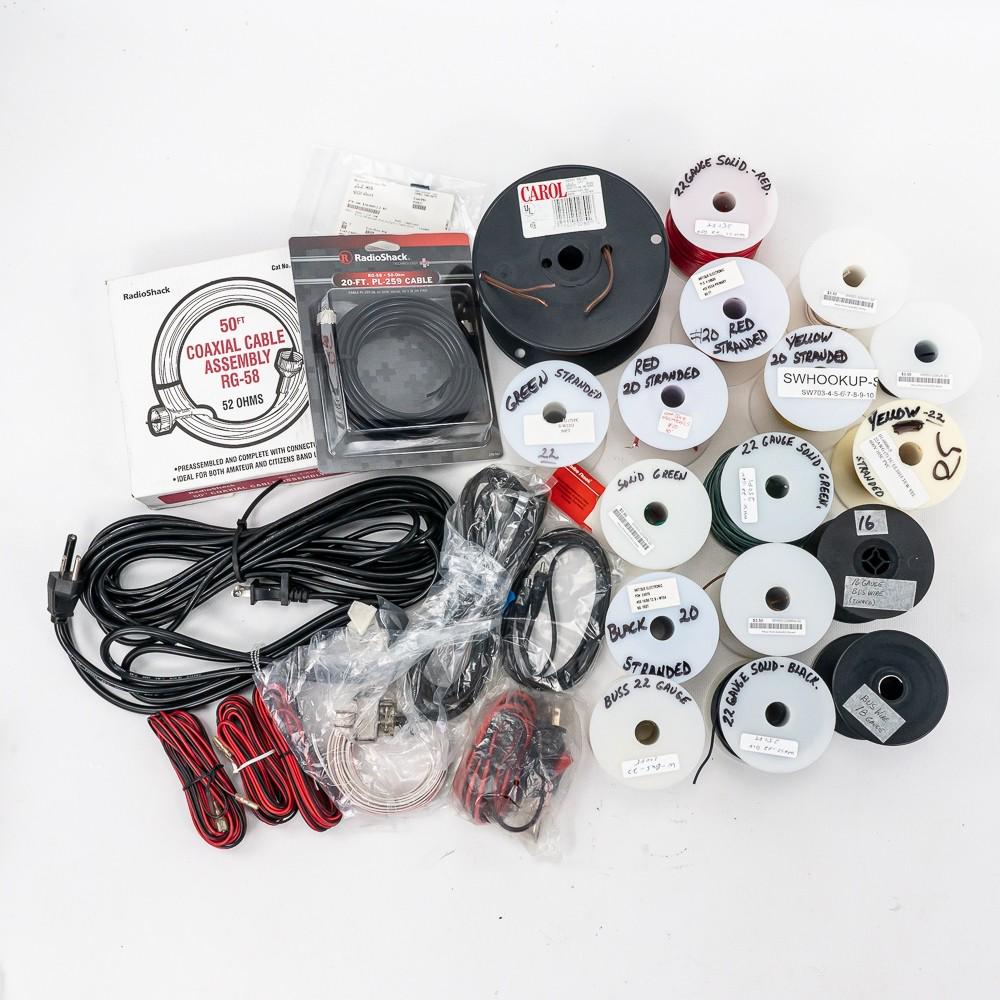 Mixed Lot - Ham Radio Rolls of Wire, Coax and More (1 of 6)