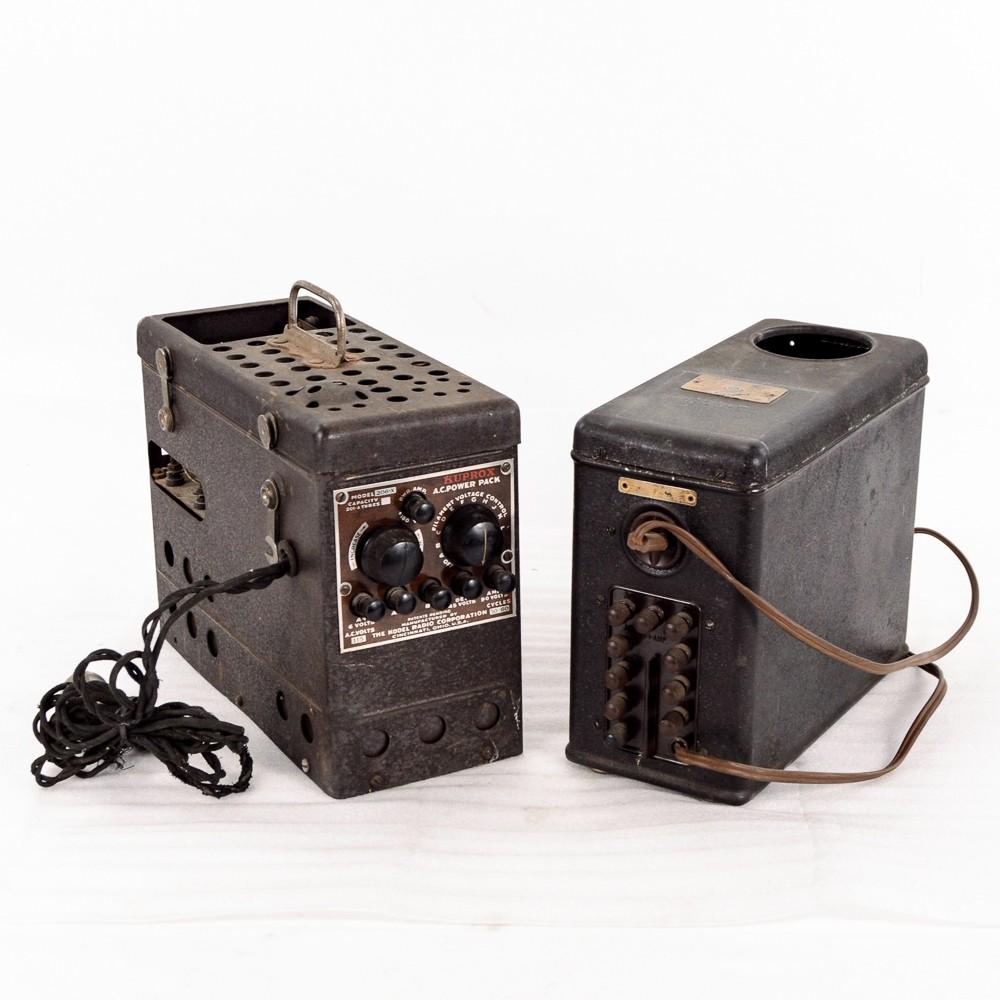 (2) 1920s Radio Power Units (1 of 9)