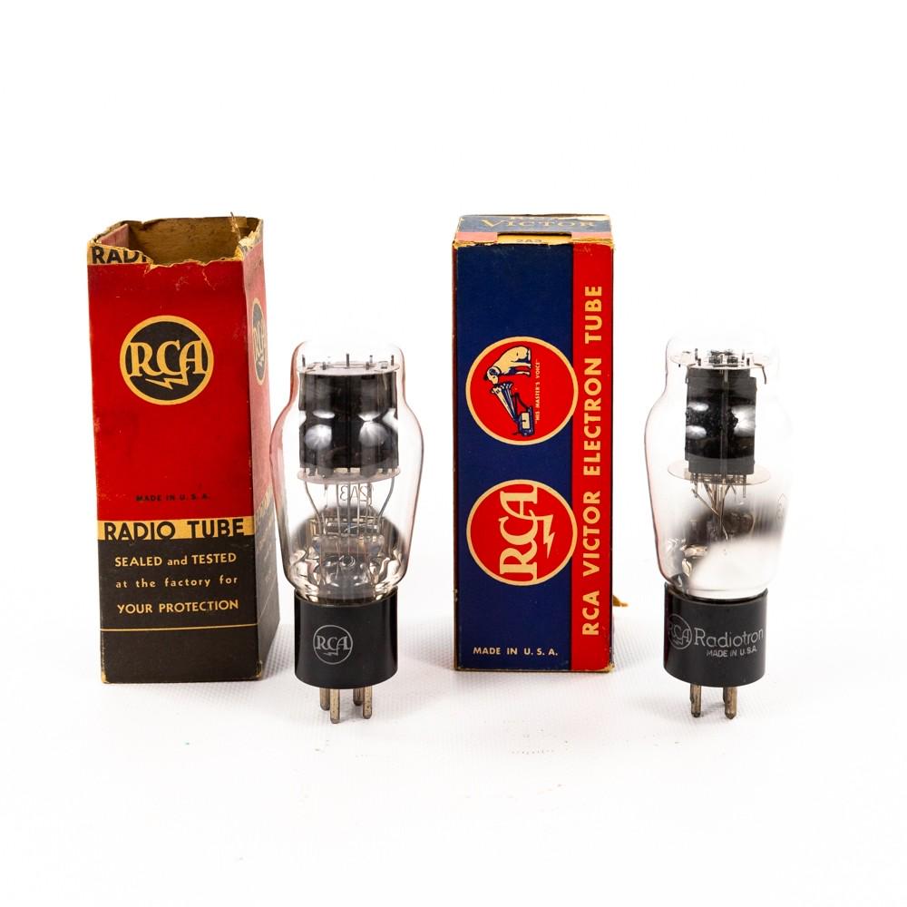 (2) RCA 2A3 Tubes NOS In Boxes (1 of 11)