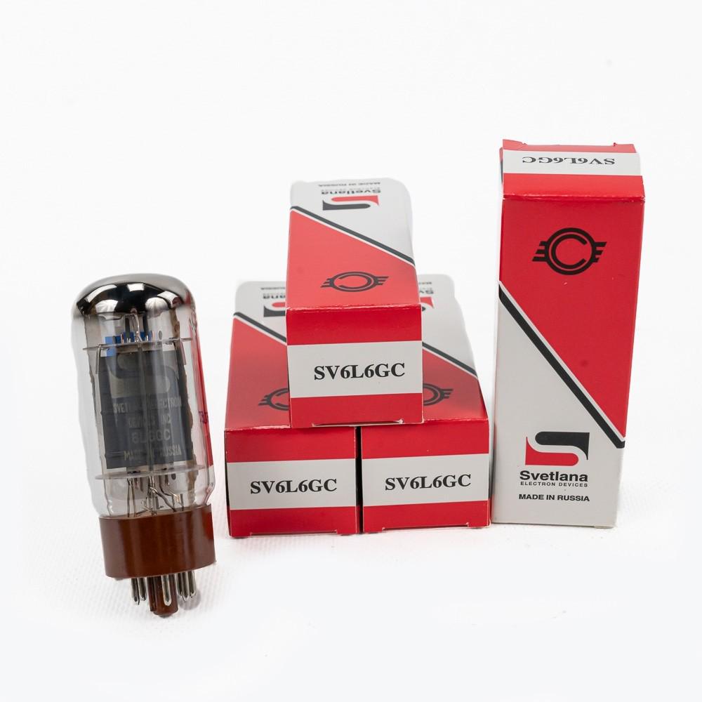 (4) SVETLANA 6L6GC New Vacuum Tubes In Boxes (1 of 10)