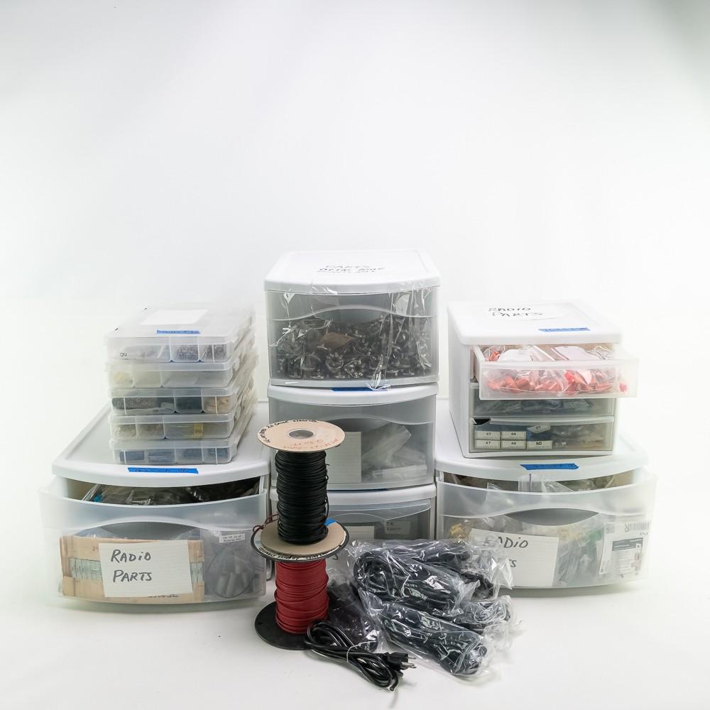 Huge Lot of Radio Amplifier Service Parts (1 of 16)