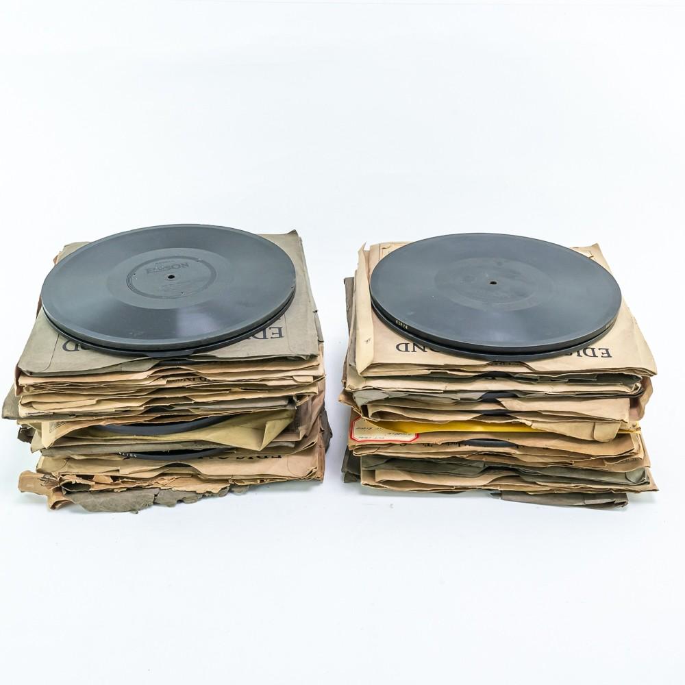 Collection of (44) Edison Diamond Disc Records (1 of 4)