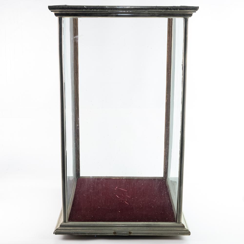 Nickel Clad Glass Tabletop Display Case (1 of 7)