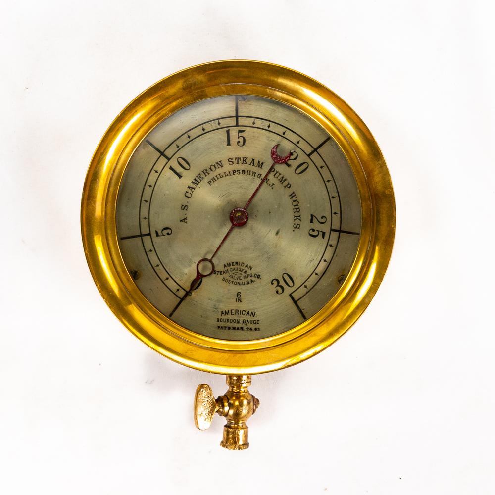 American Steam Gauge & Valve Co. Gauge (1 of 6)