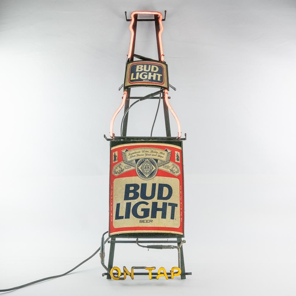 Bud Light Bottle Neon Sign (1 of 9)