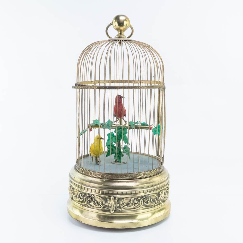 Victorian (Double) Signing Bird Cage (1 of 13)