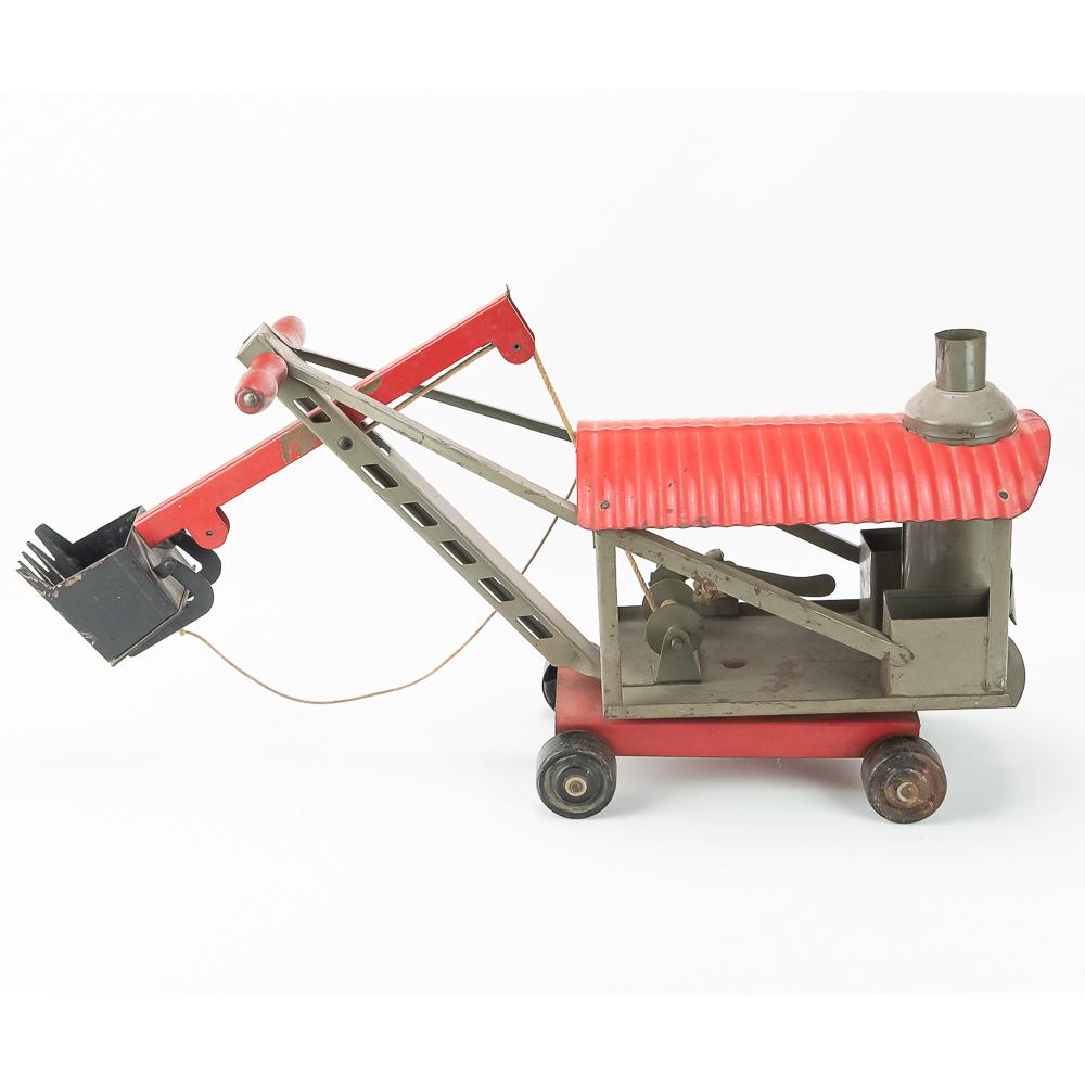 Keystone Ride-Em Pressed Steel Steam Shovel Toy (1 of 15)
