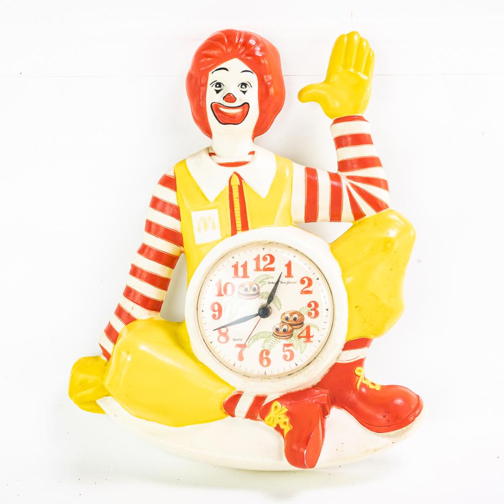 1981 Mcdonald's Deko New Haven Quartz Wall Clock