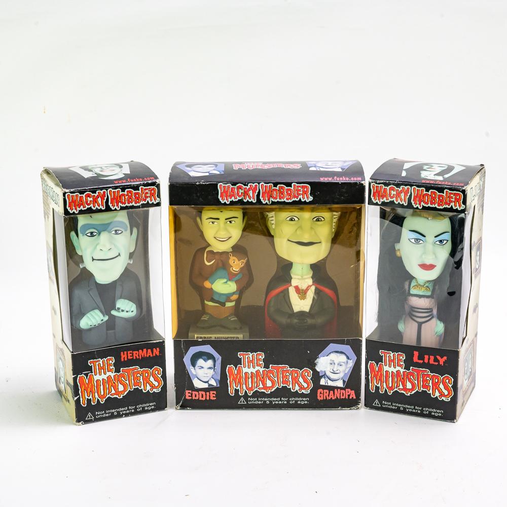 funko wacky wobbler THE MUNSTERS２体セット Funko Wacky Wobbler The Munsters Bobbleheads